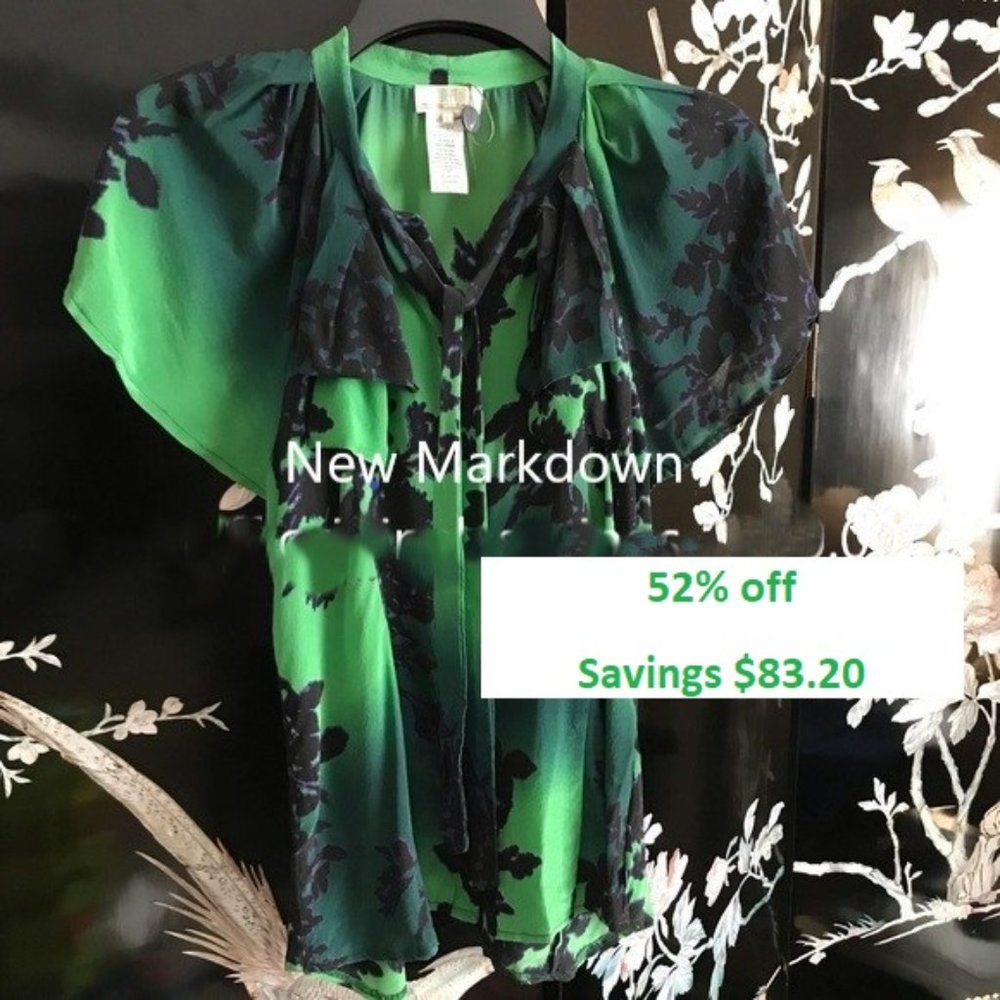 🐢Color blended blouse NWOT * New markdowns 52% off